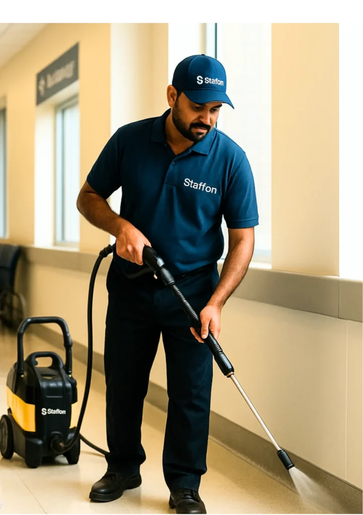 Professional water tank cleaners at work in Kozhikode