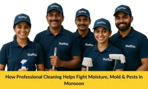 Professional cleaning of home interiors to prevent mold, pests, and moisture during monsoon