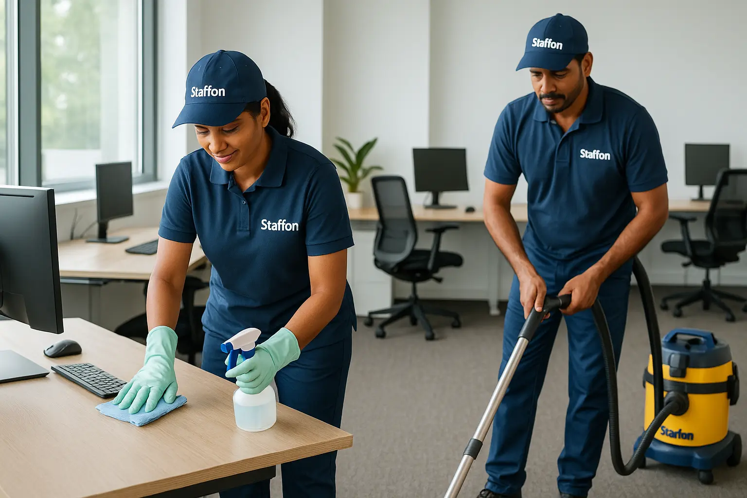Reliable facility management services in Calicut by Staffon, covering cleaning, maintenance, and support solutions