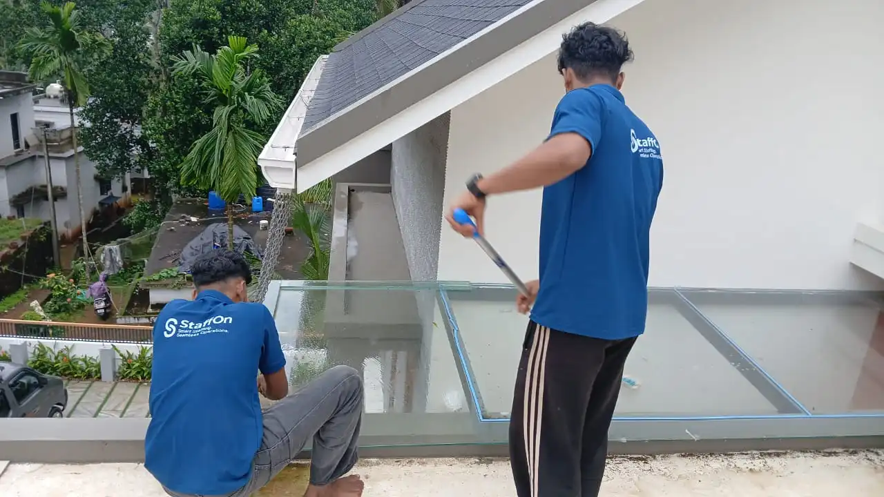 Thorough and efficient—true to our promise of cleaning services in Calicut. 