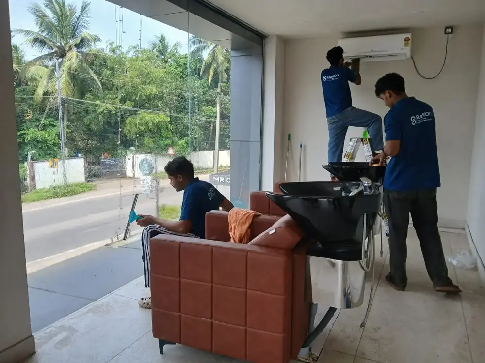Our professional cleaning crew ensures spotless offices – experience the best office cleaning service in Kozhikode.